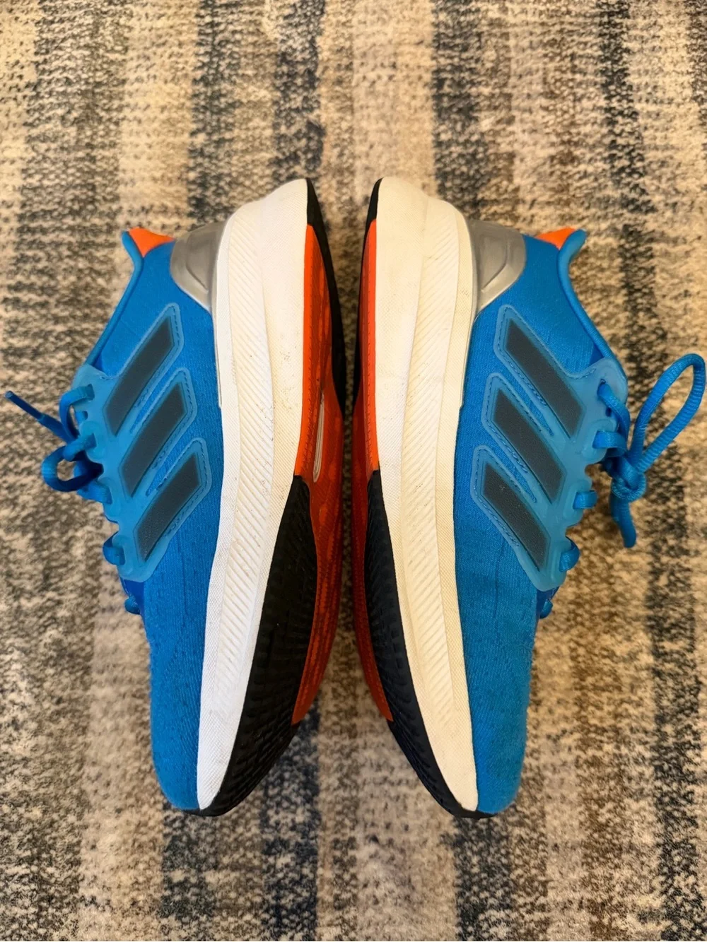 adidas Kids Bright Blue Athletic Sneakers - Like New, Size 3.5